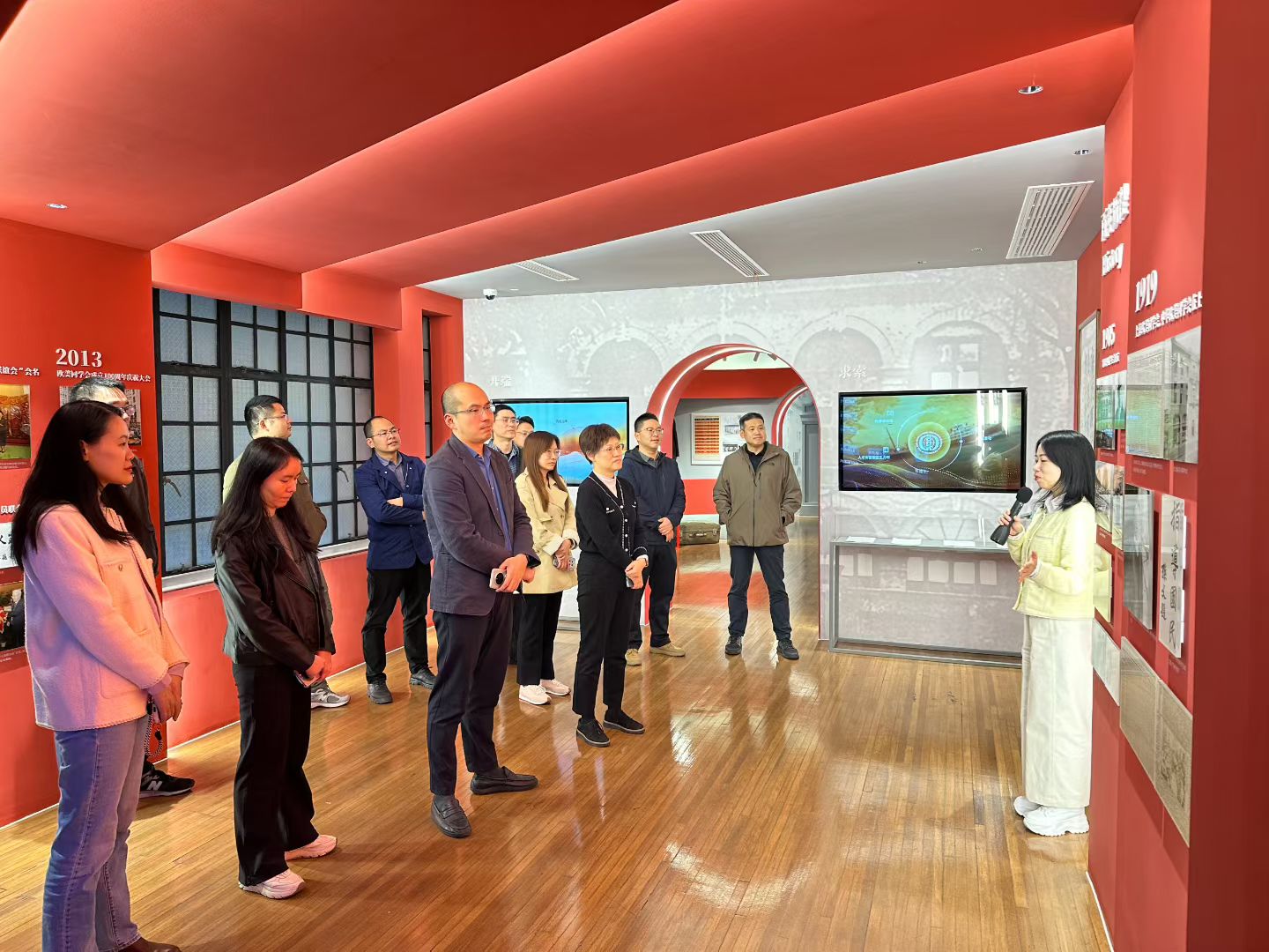 “访故地 学精神 守初心” 参事室青年理论学习小组开展党课教育活动