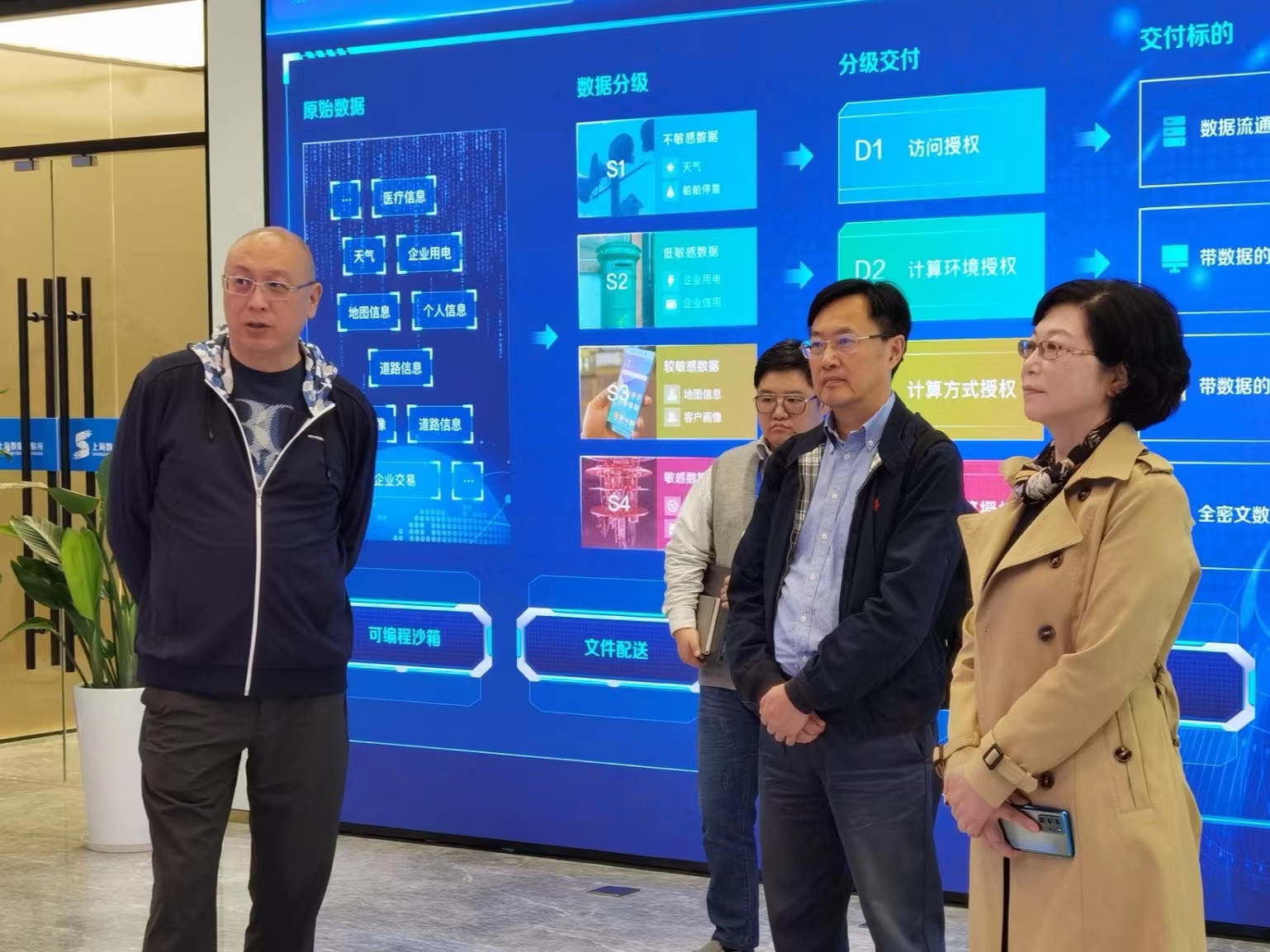 市政府参事课题组赴上海数据交易所调研